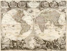 Cartas Geográficas do Iluminismo